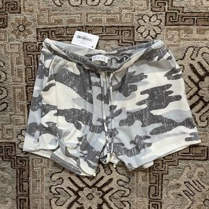 ENTI Grey Camo Comfy Shorts